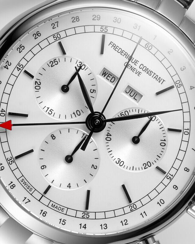 Frederique Constant Classic Quartz Chronograph FC-296SW5B6B Erkek Kol Saati