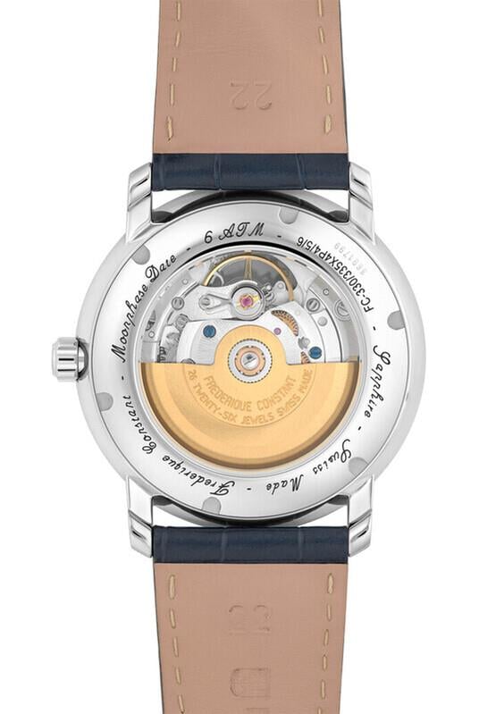Frederique Constant Heart Beat Moonphase FC-335MCNW4P26 Erkek Kol Saati