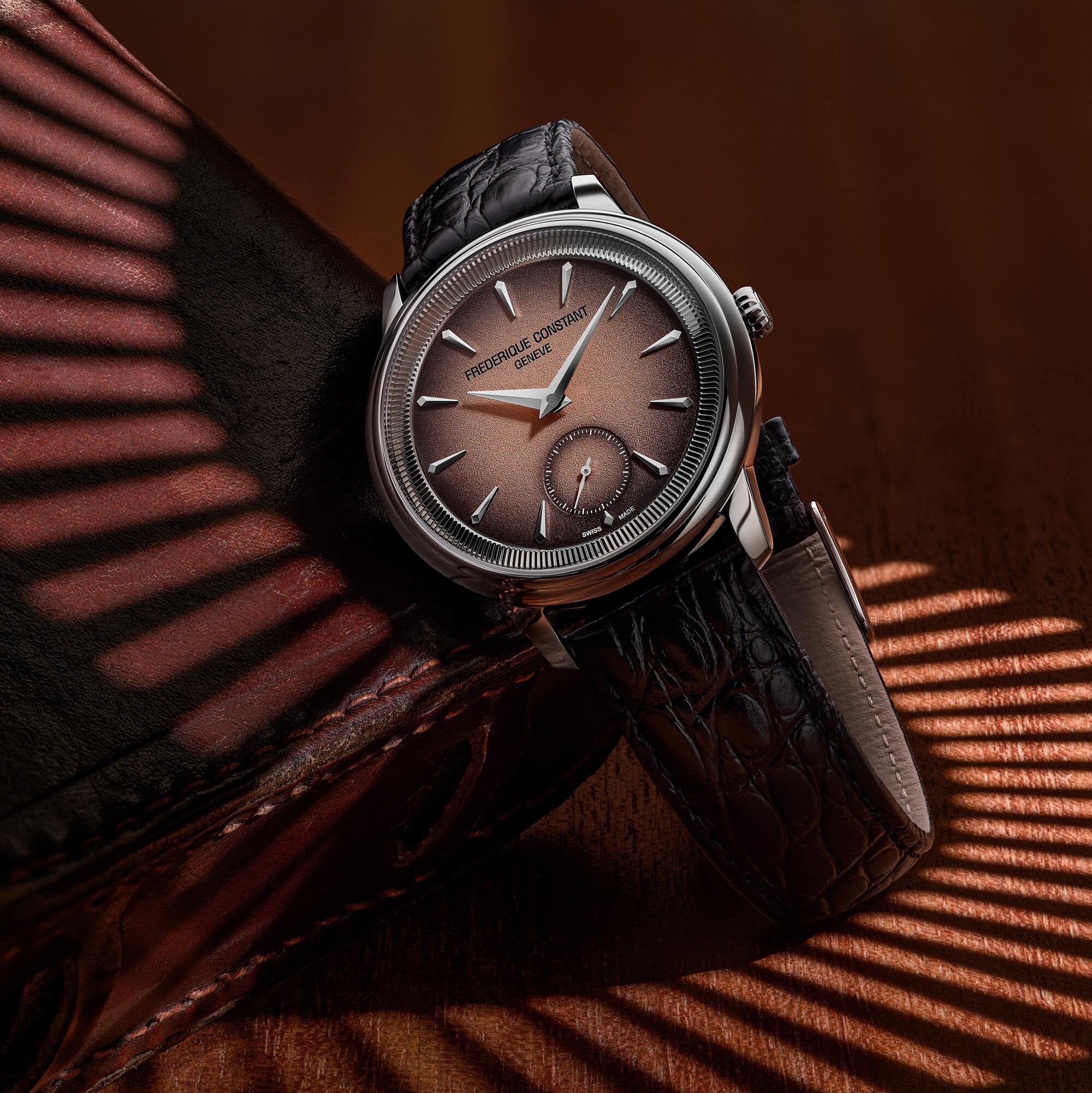 Frederique Constant Classic Moneta Handwinding FC-435BBL3S6 Erkek Kol Saati