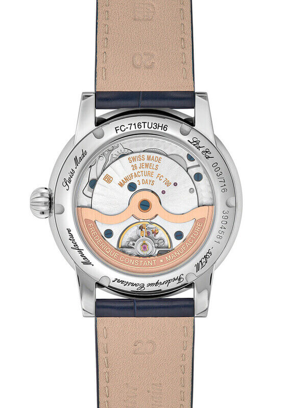 Frederique Constant Manufacture Moonphase FC-716TU3H6 Limited Edition Erkek Kol Saati