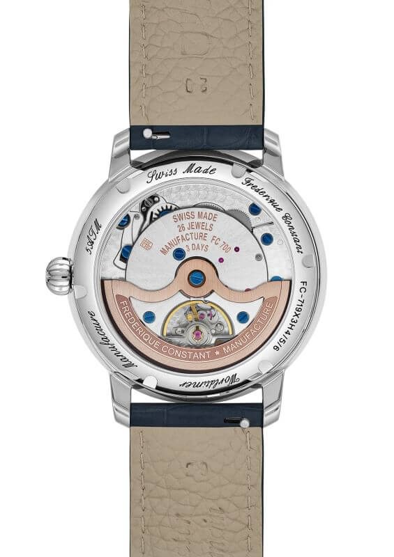Frederique Constant Worldtimer Manufacture FC-719BLW3H6 Erkek Kol Saati