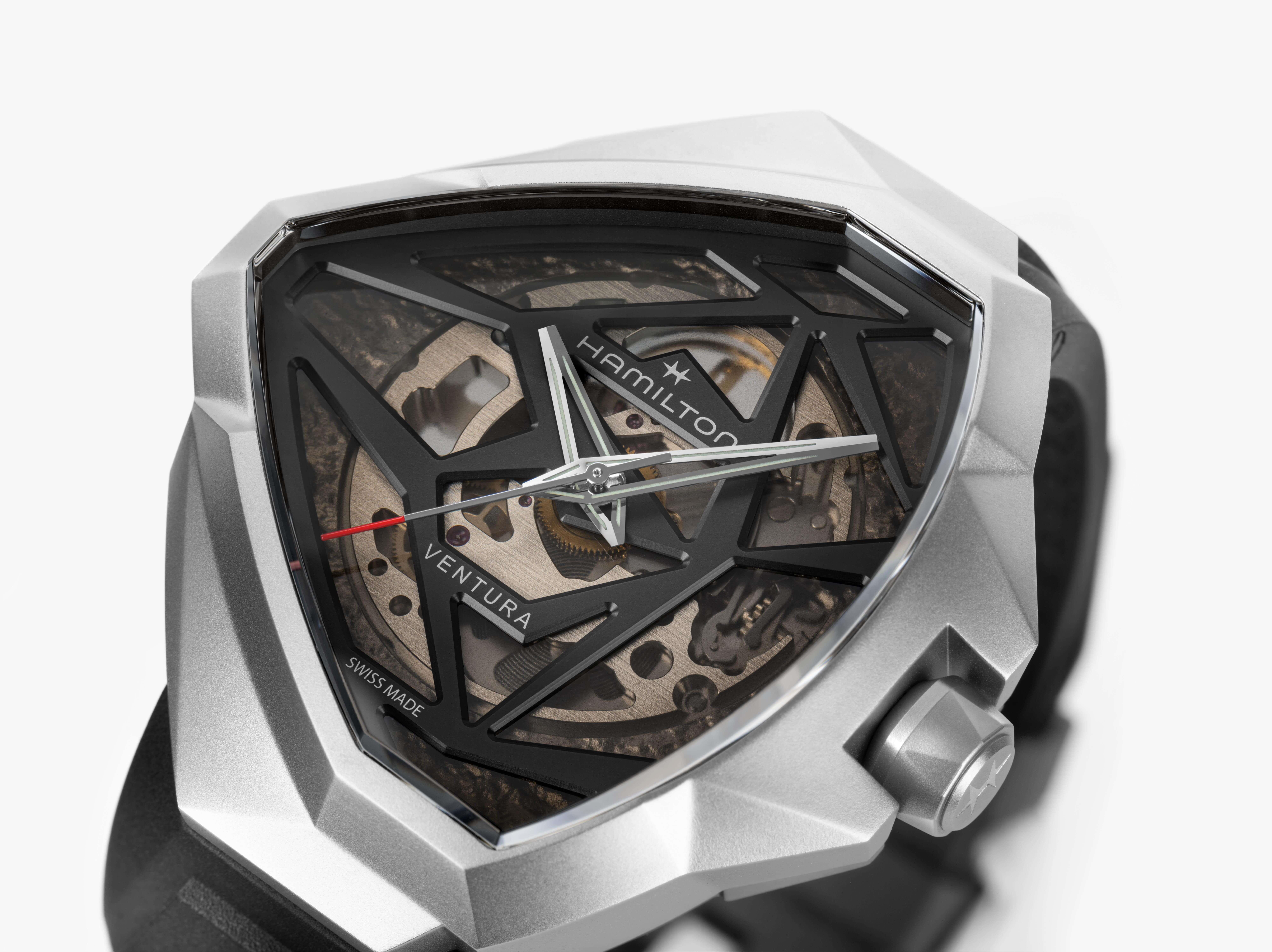 Hamilton Ventura Edge Skeleton H24635330 Erkek Kol Saati