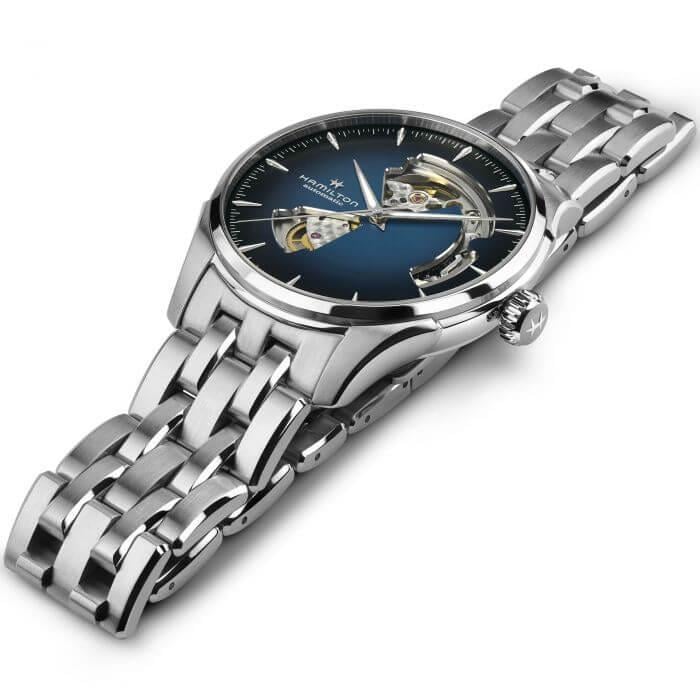 Hamilton Jazzmaster Open Heart  H32675140 Erkek Kol Saati