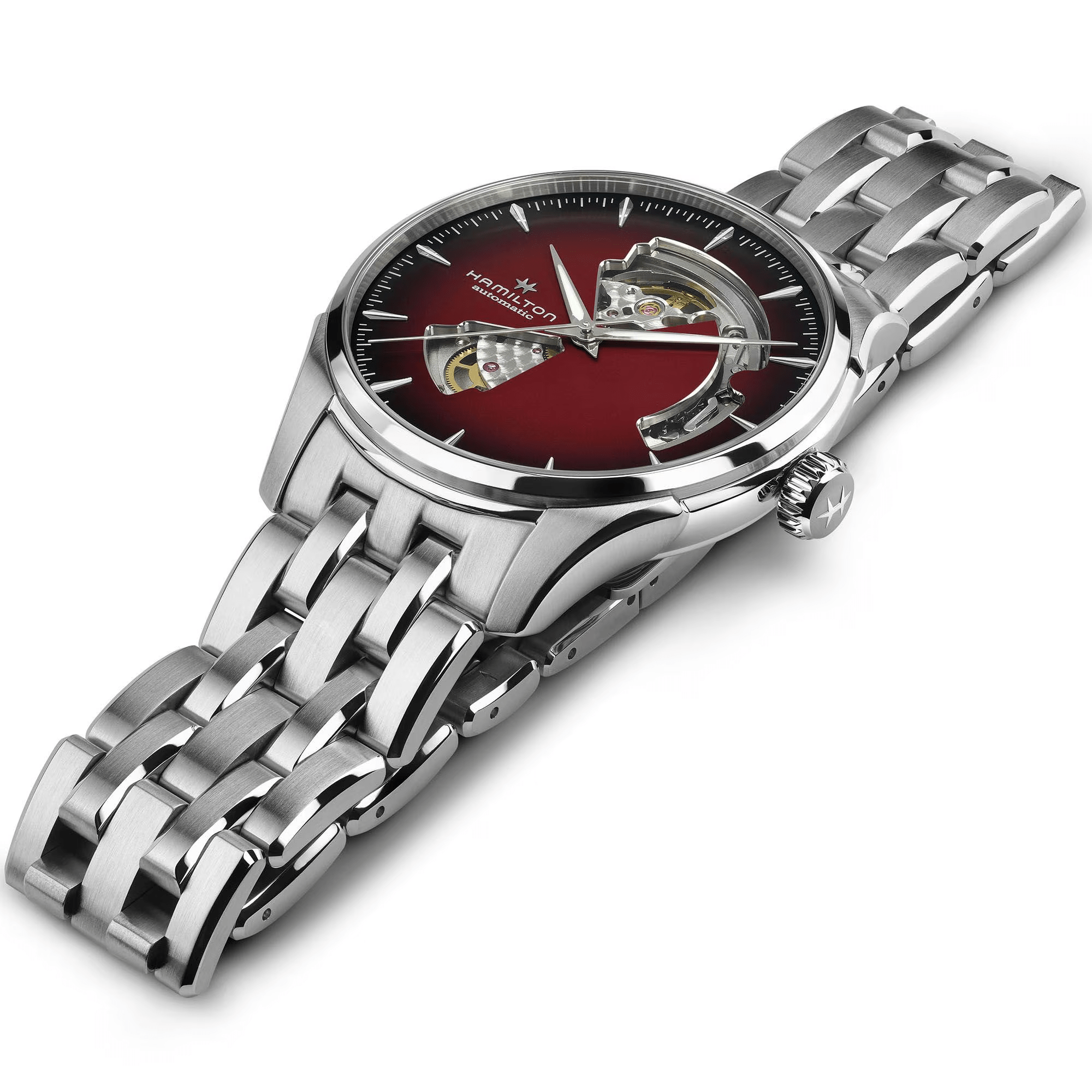 Hamilton Jazzmaster Open Heart H32675170 Kol Saati