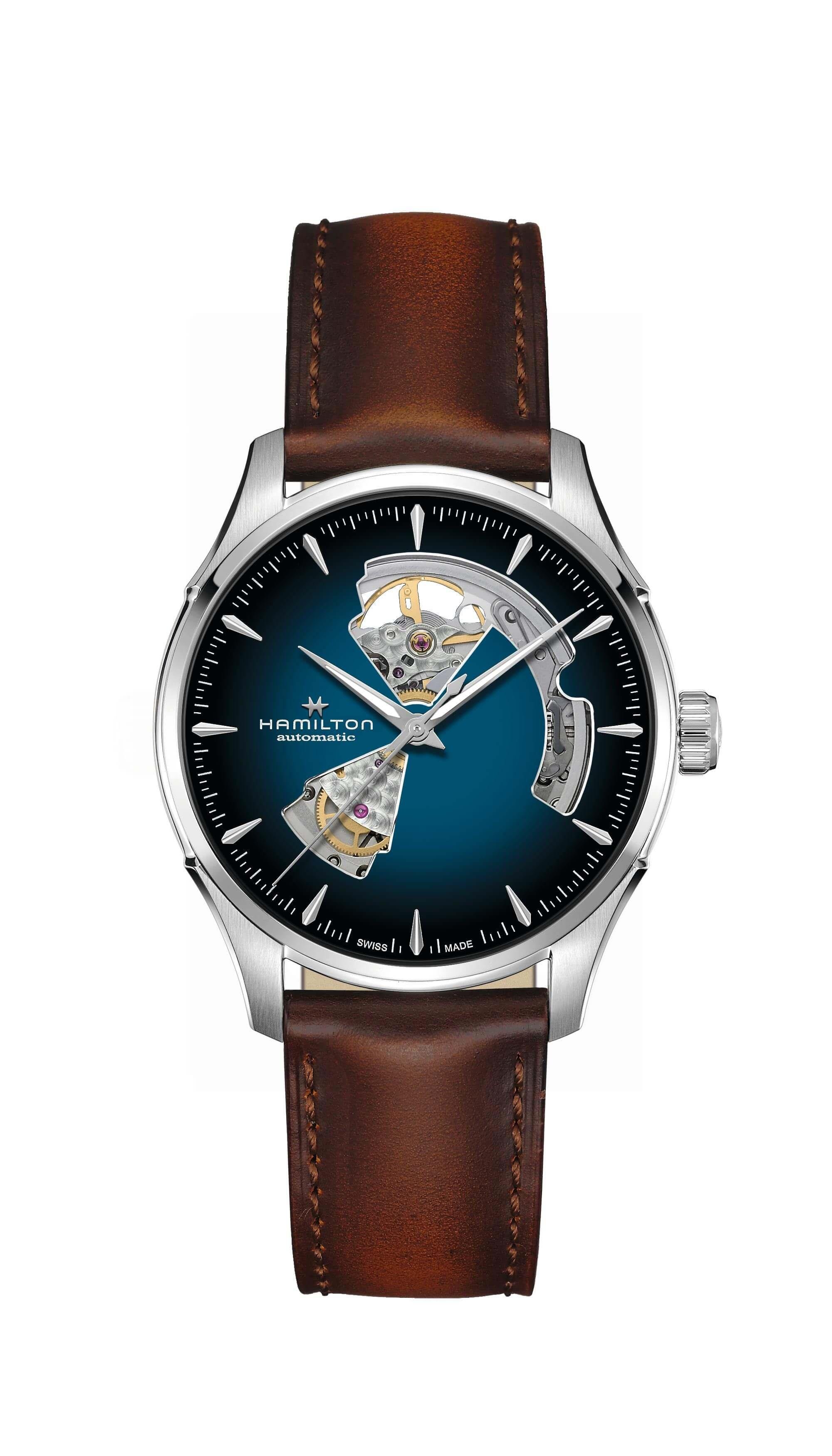 Hamilton Jazzmaster Open Heart  H32675540 Erkek Kol Saati