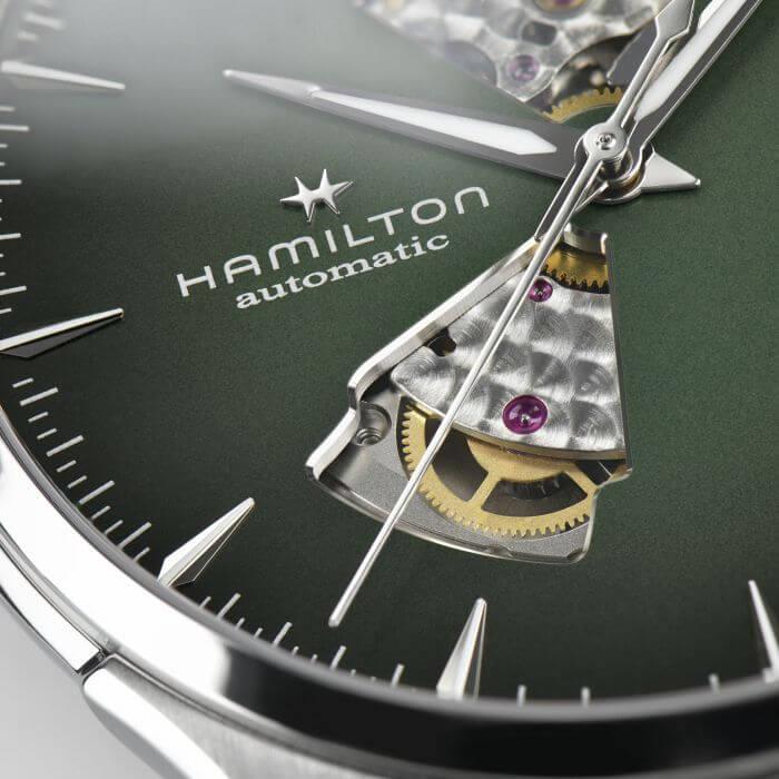 Hamilton Jazzmaster Open Heart  H32675560 Erkek Kol Saati