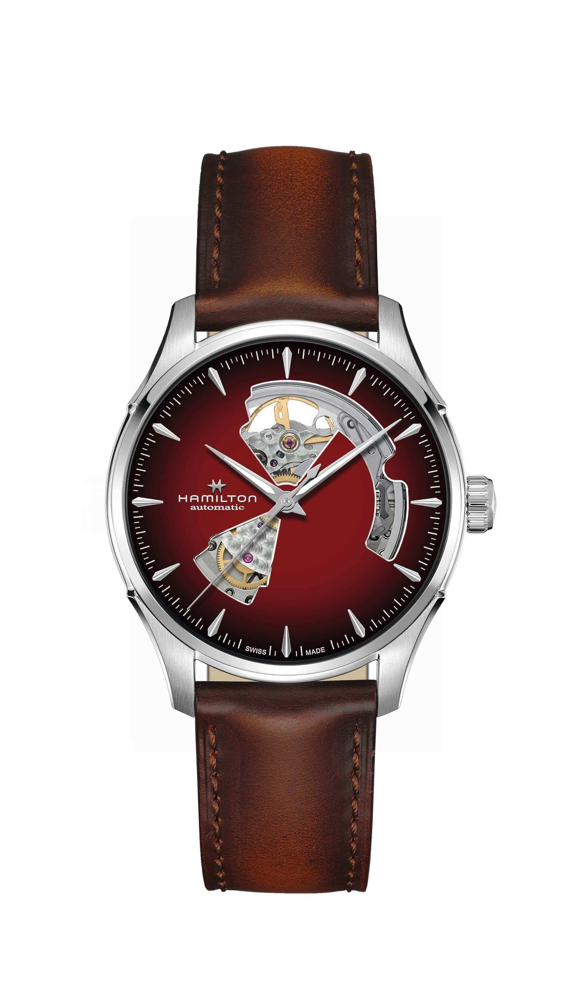 Hamilton Jazzmaster Open Heart  H32675570 Erkek Kol Saati