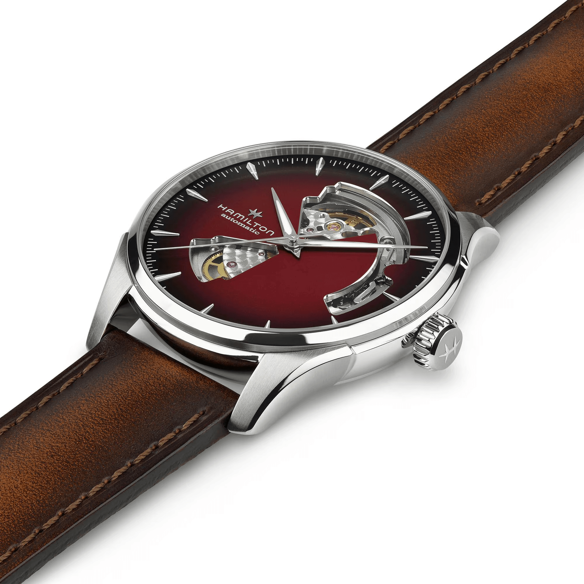 Hamilton Jazzmaster Open Heart  H32675570 Erkek Kol Saati