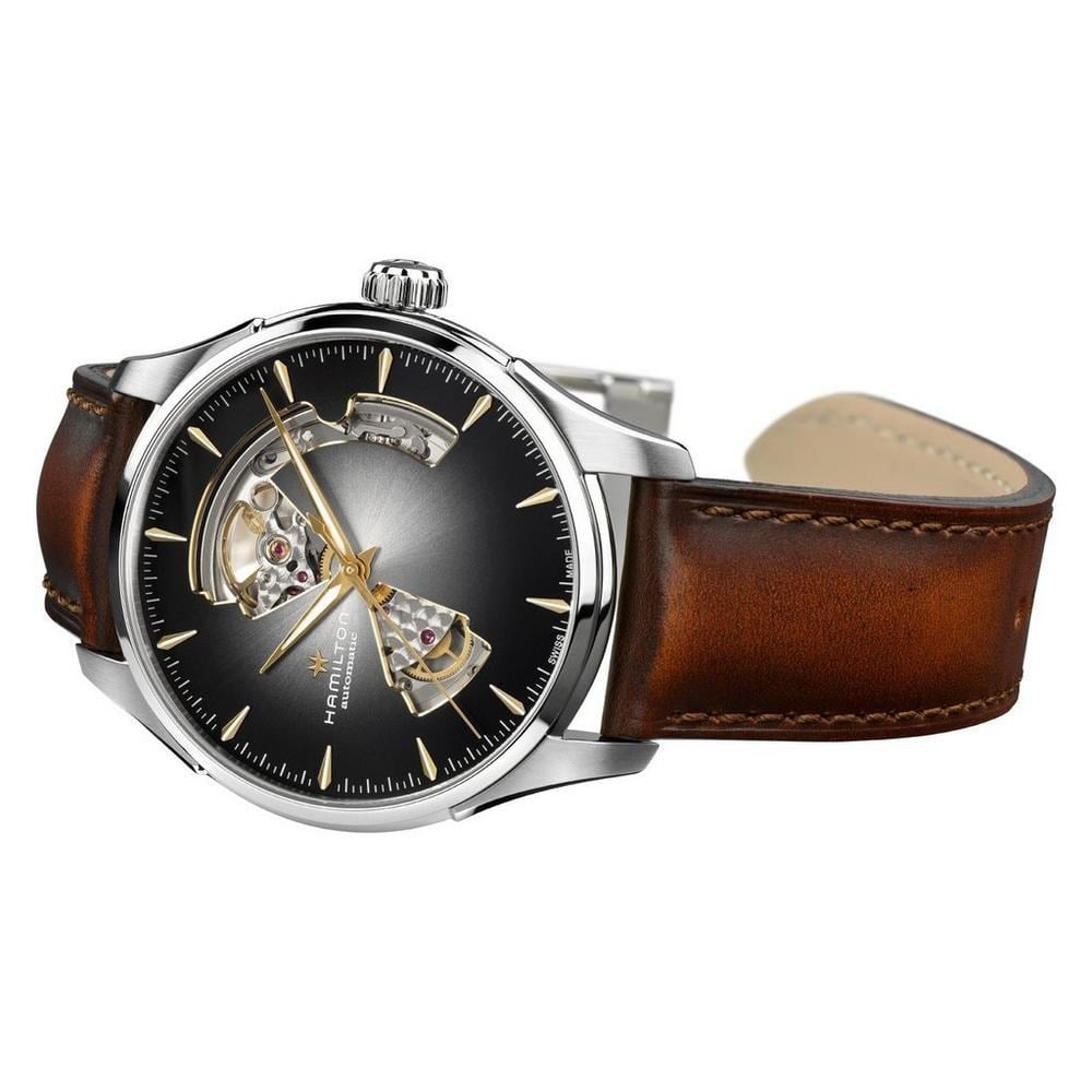 Hamilton Jazzmaster Open Heart  H32675581 Erkek Kol Saati