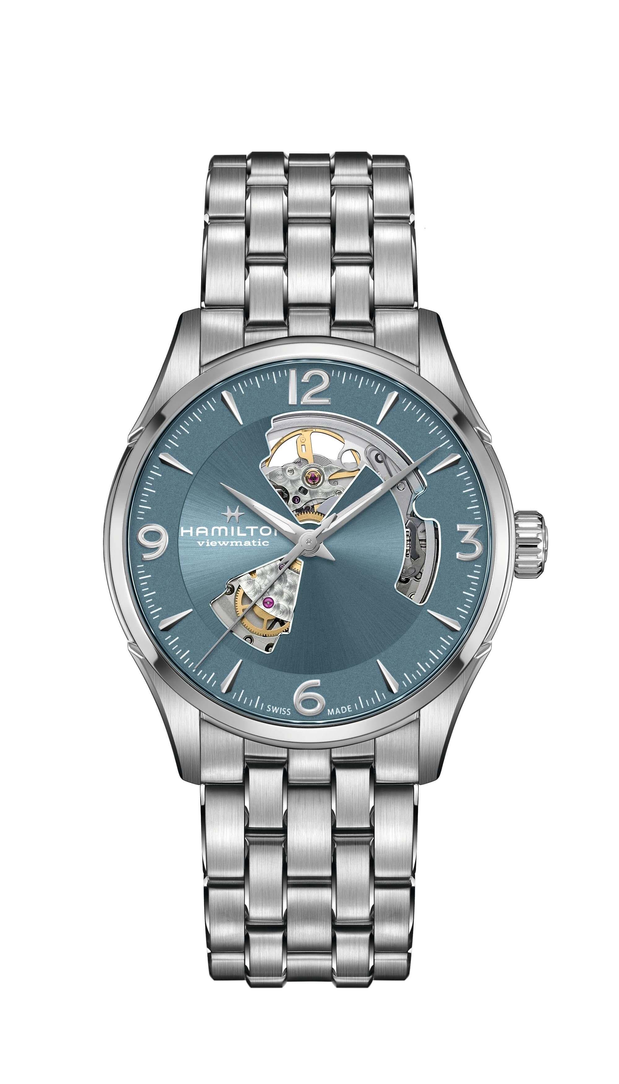 Hamilton Jazzmaster Open Heart  H32705142 Erkek Kol Saati