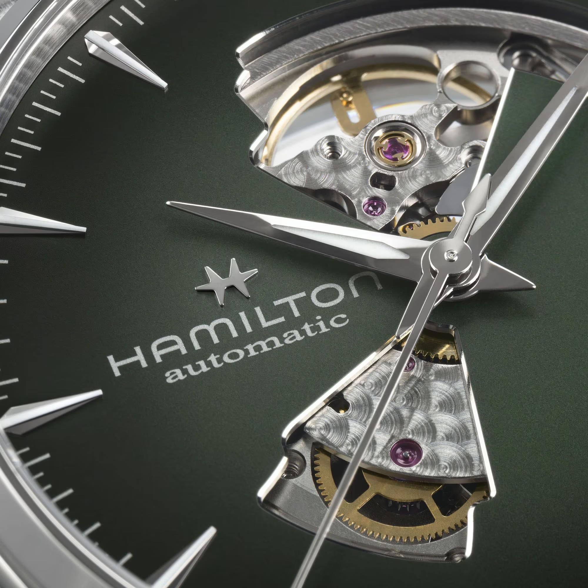 Hamilton Jazzmaster Open Heart  H32705160 Erkek Kol Saati