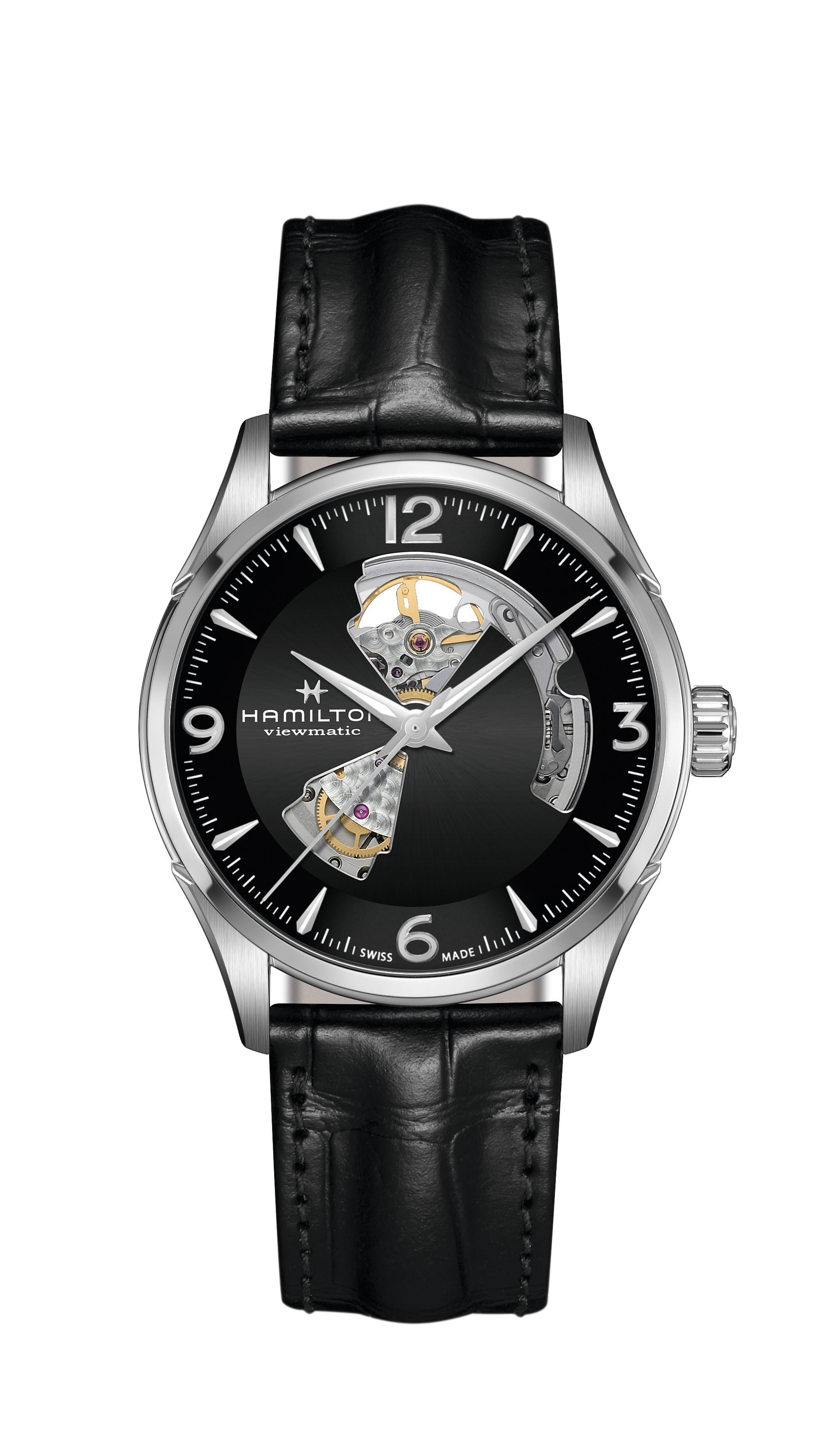 Hamilton Jazzmaster Open Heart H32705731 Kol Saati