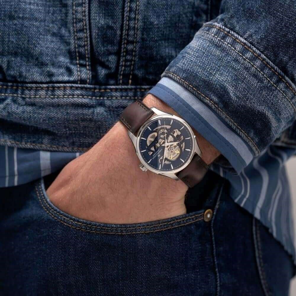 Hamilton Jazzmaster Skeleton H42535541 Erkek Kol Saati