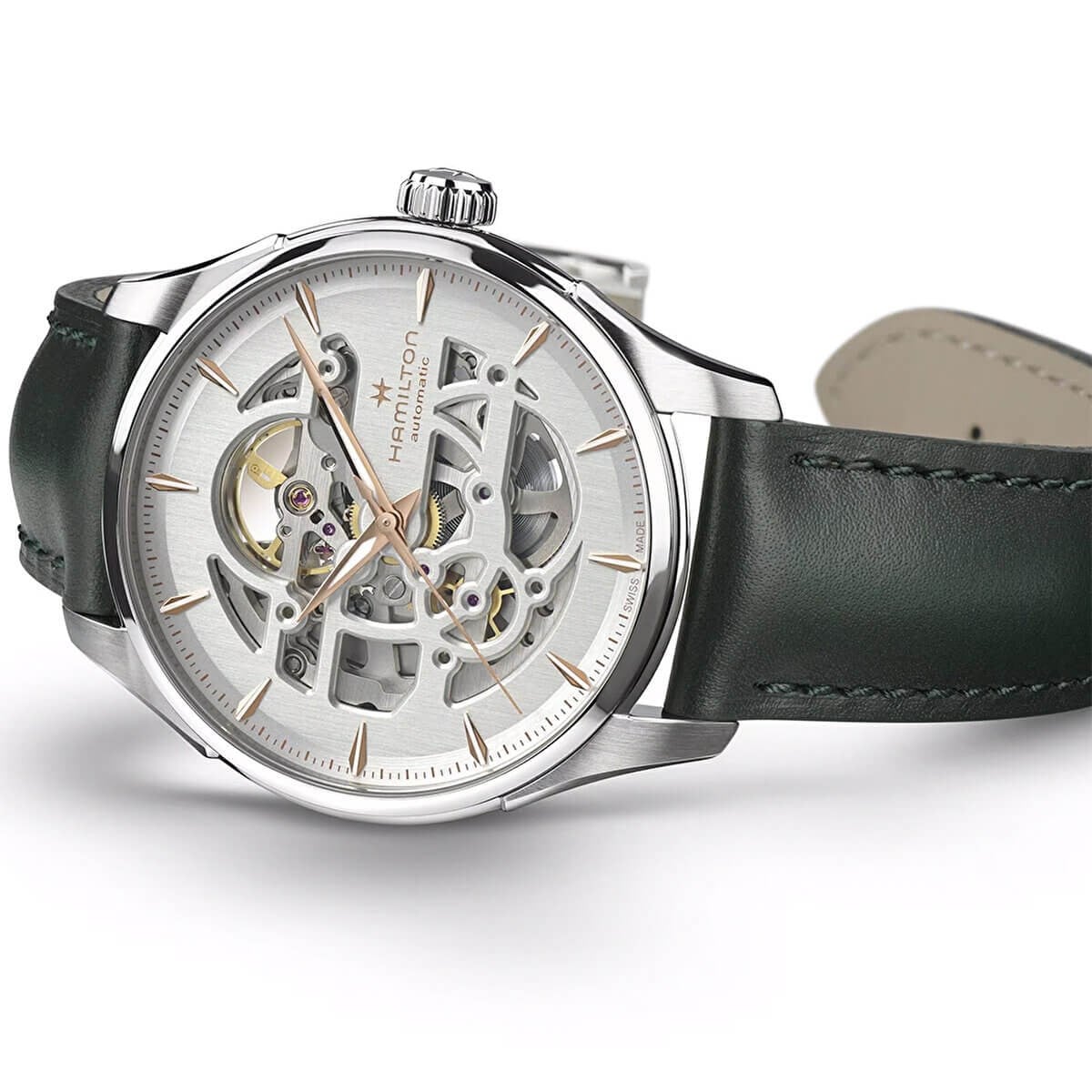 Hamilton Jazzmaster Skeleton H42535810 Erkek Kol Saati