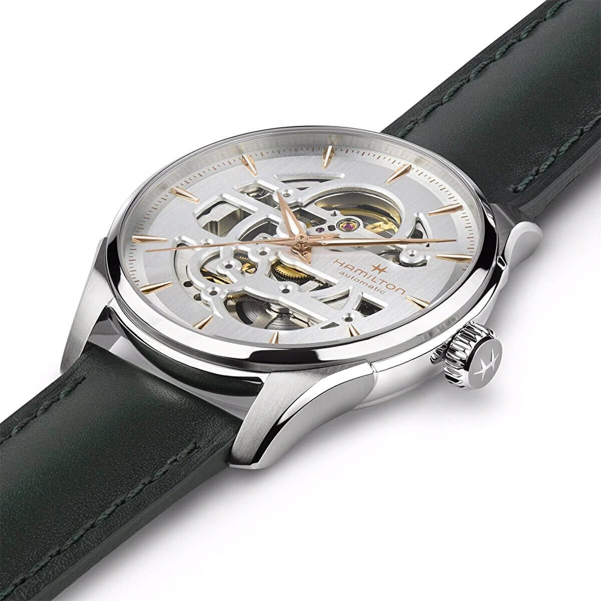 Hamilton Jazzmaster Skeleton H42535810 Erkek Kol Saati