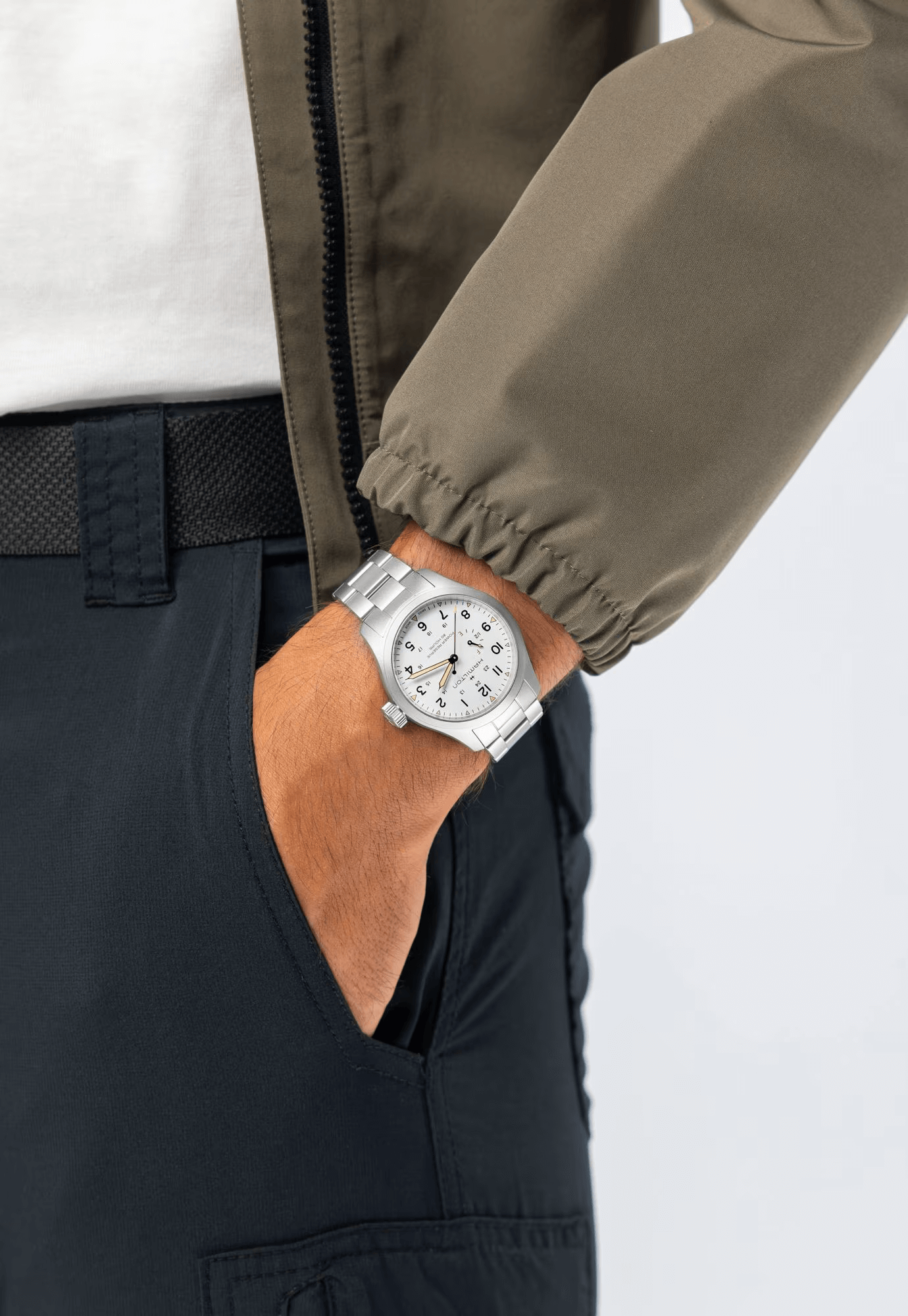 Hamilton Khaki Field Mechanical Power Reserve H69509110 Erkek Kol Saati