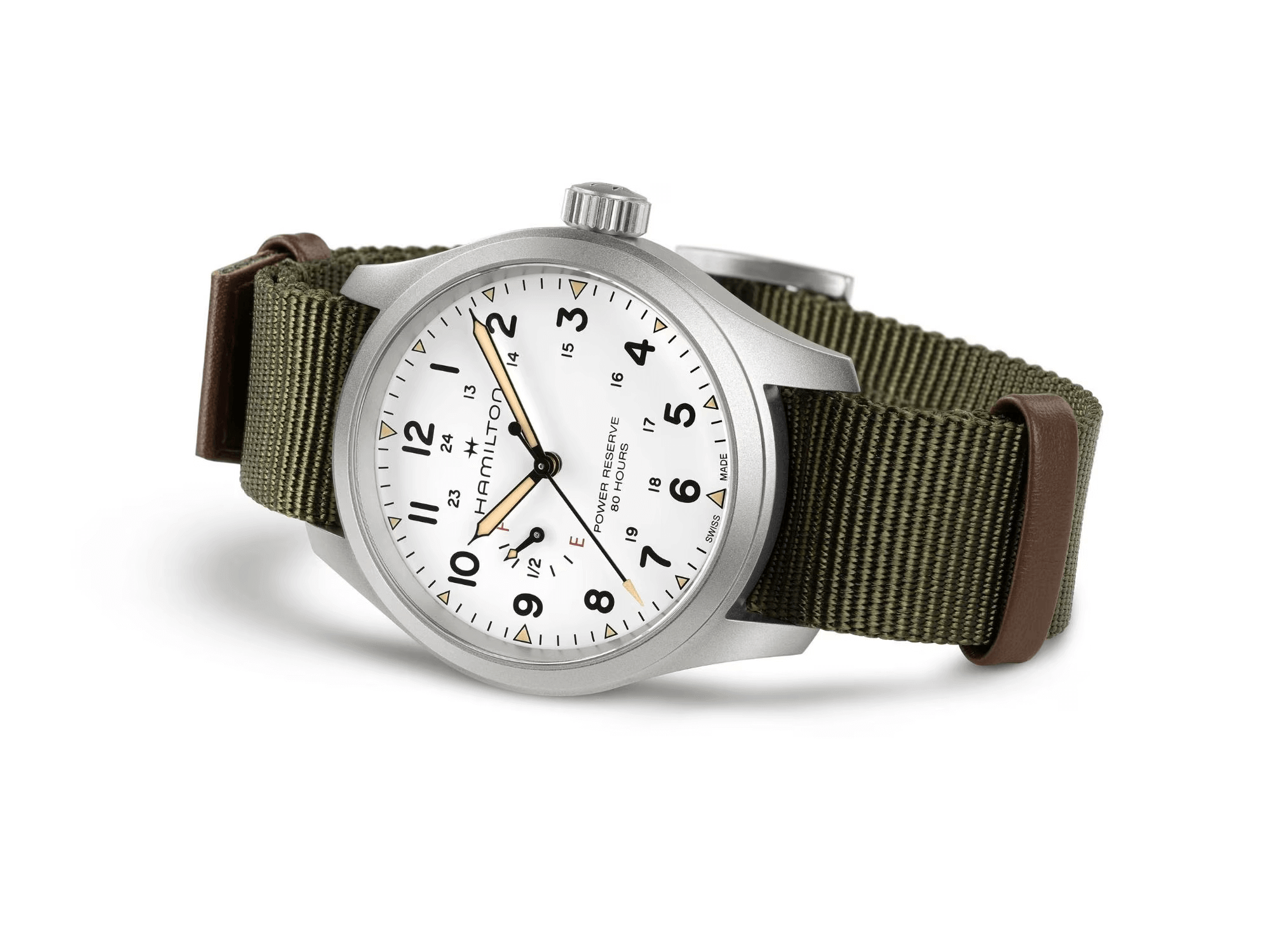 Hamilton Khaki Field Mechanical Power Reserve H69509910 Erkek Kol Saati