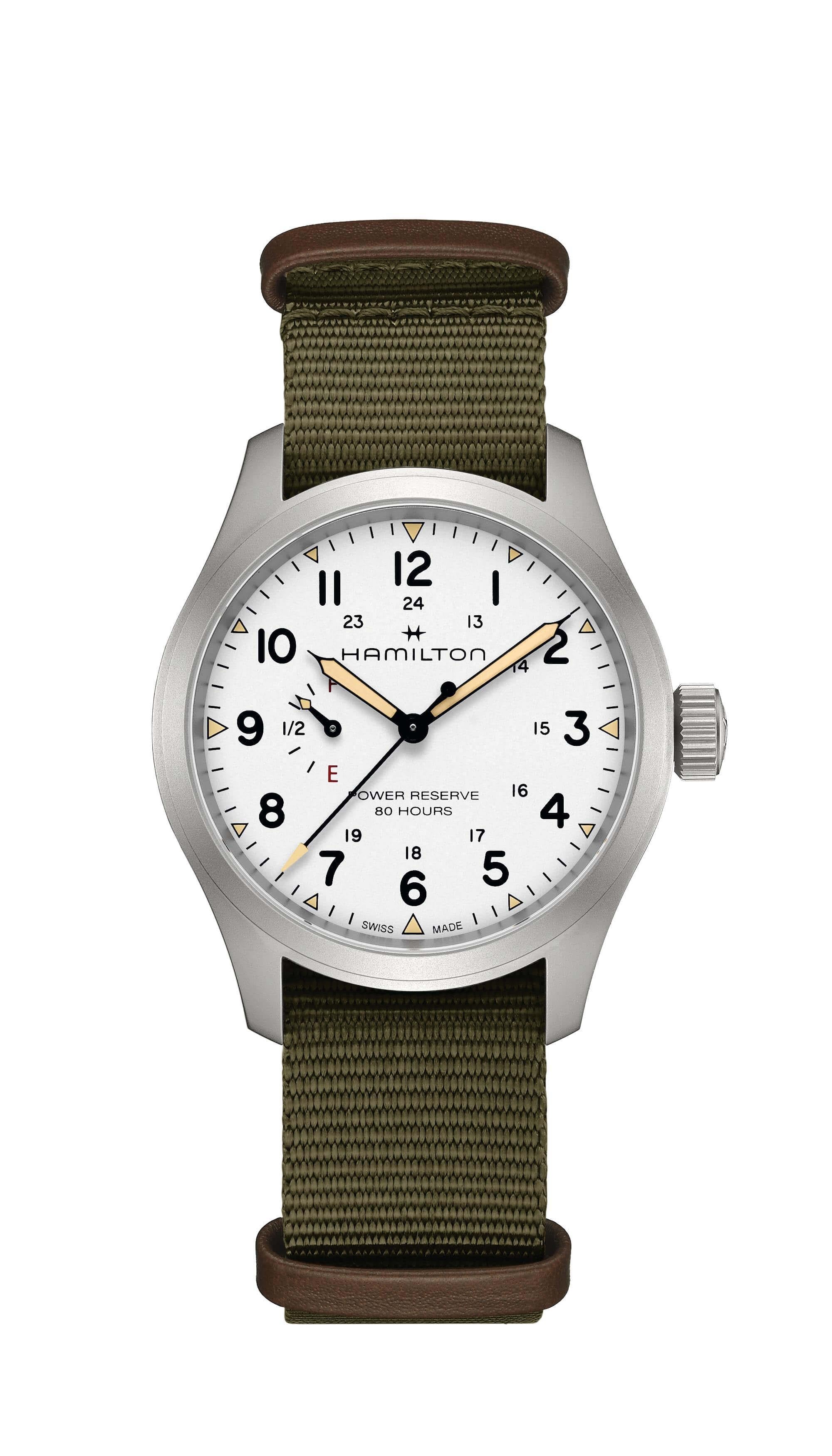Hamilton Khaki Field Mechanical Power Reserve H69509910 Erkek Kol Saati