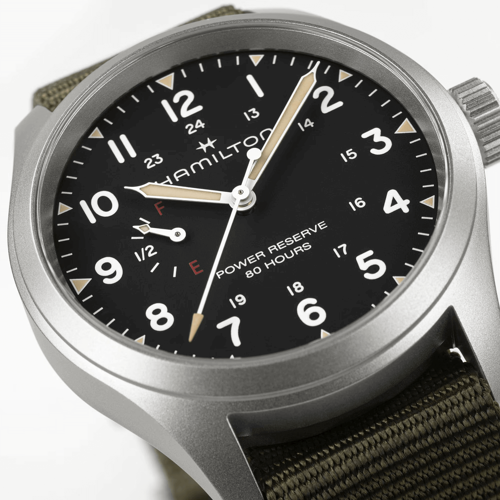 Hamilton Khaki Field Mechanical Power Reserve H69509930 Erkek Kol Saati