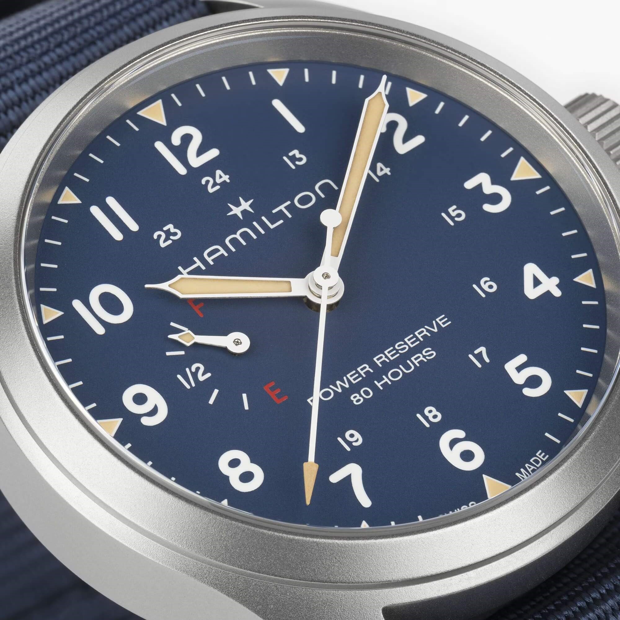 Hamilton Khaki Field Mechanical Power Reserve H69509940 Erkek Kol Saati