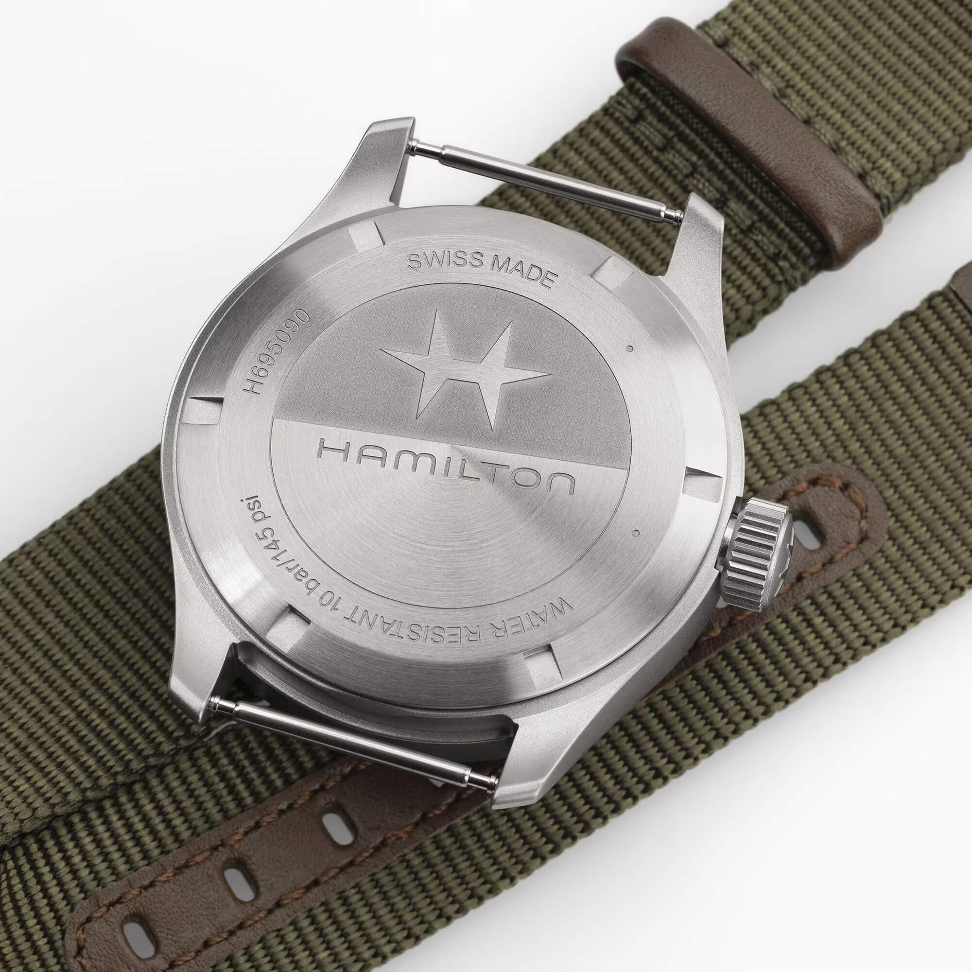 Hamilton Khaki Field Mechanical Power Reserve H69509960 Erkek Kol Saati