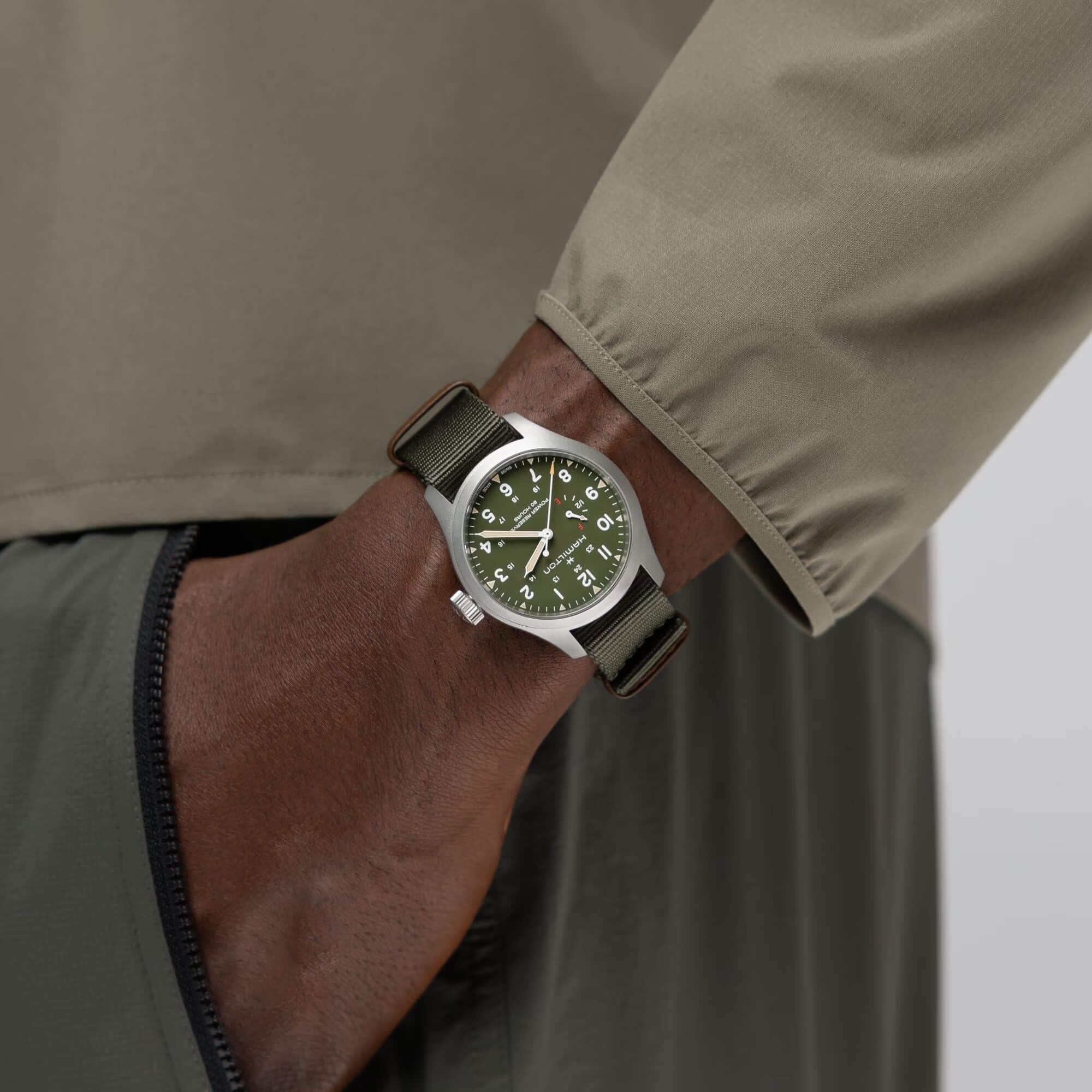 Hamilton Khaki Field Mechanical Power Reserve H69509960 Erkek Kol Saati