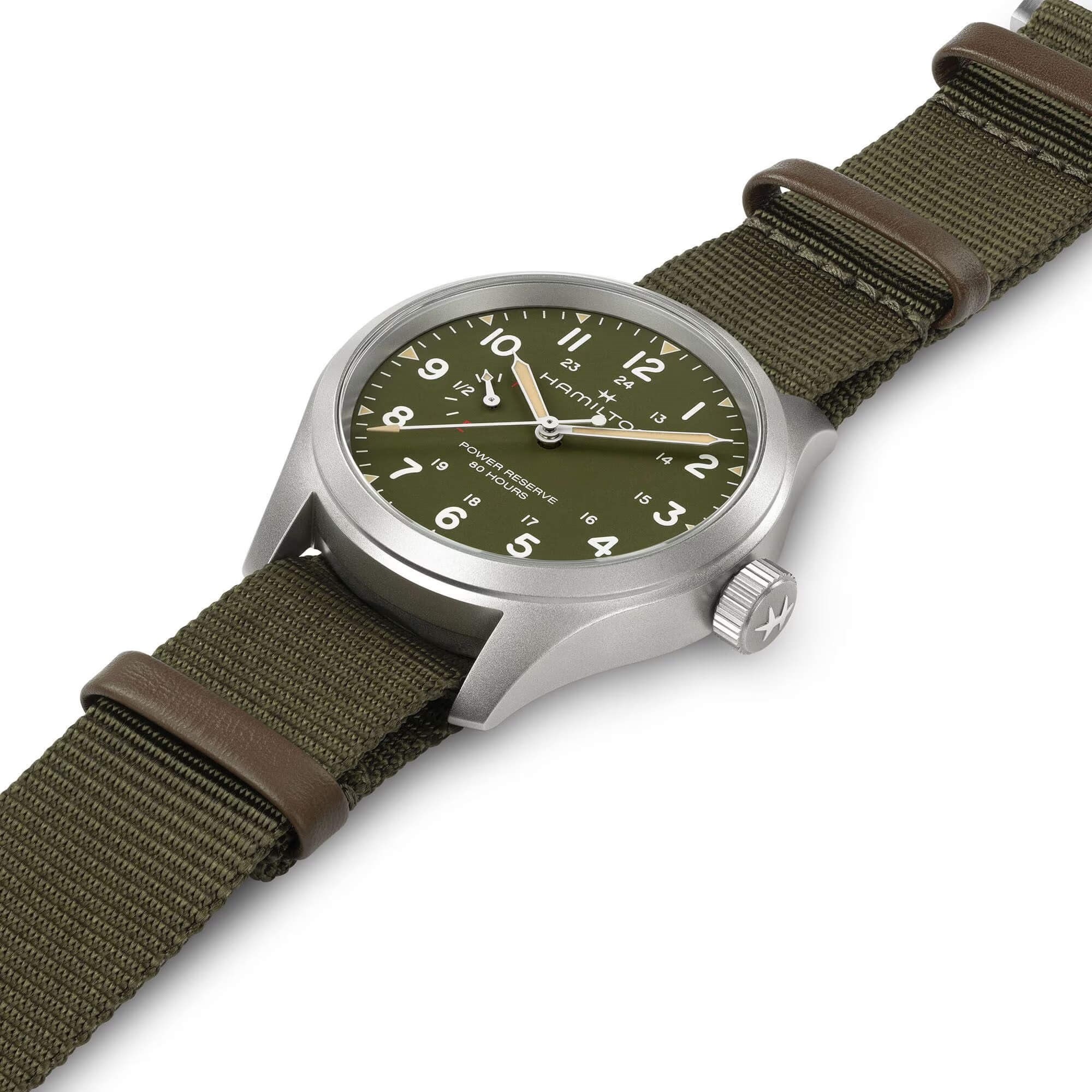 Hamilton Khaki Field Mechanical Power Reserve H69509960 Erkek Kol Saati