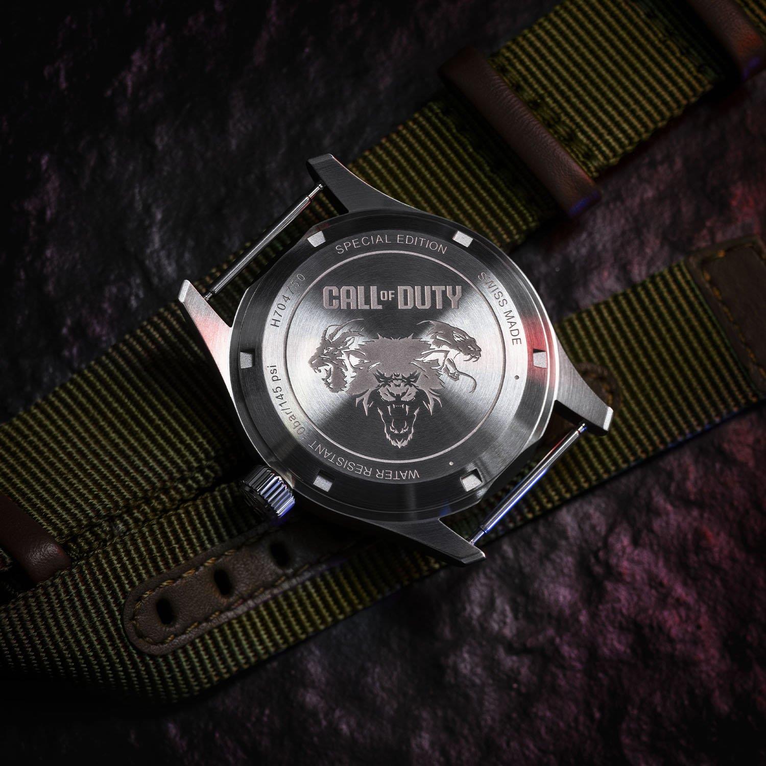 Hamilton Khaki Field Call Of Duty Black Ops 7 H70475930 Limited Edition Erkek Kol Saati