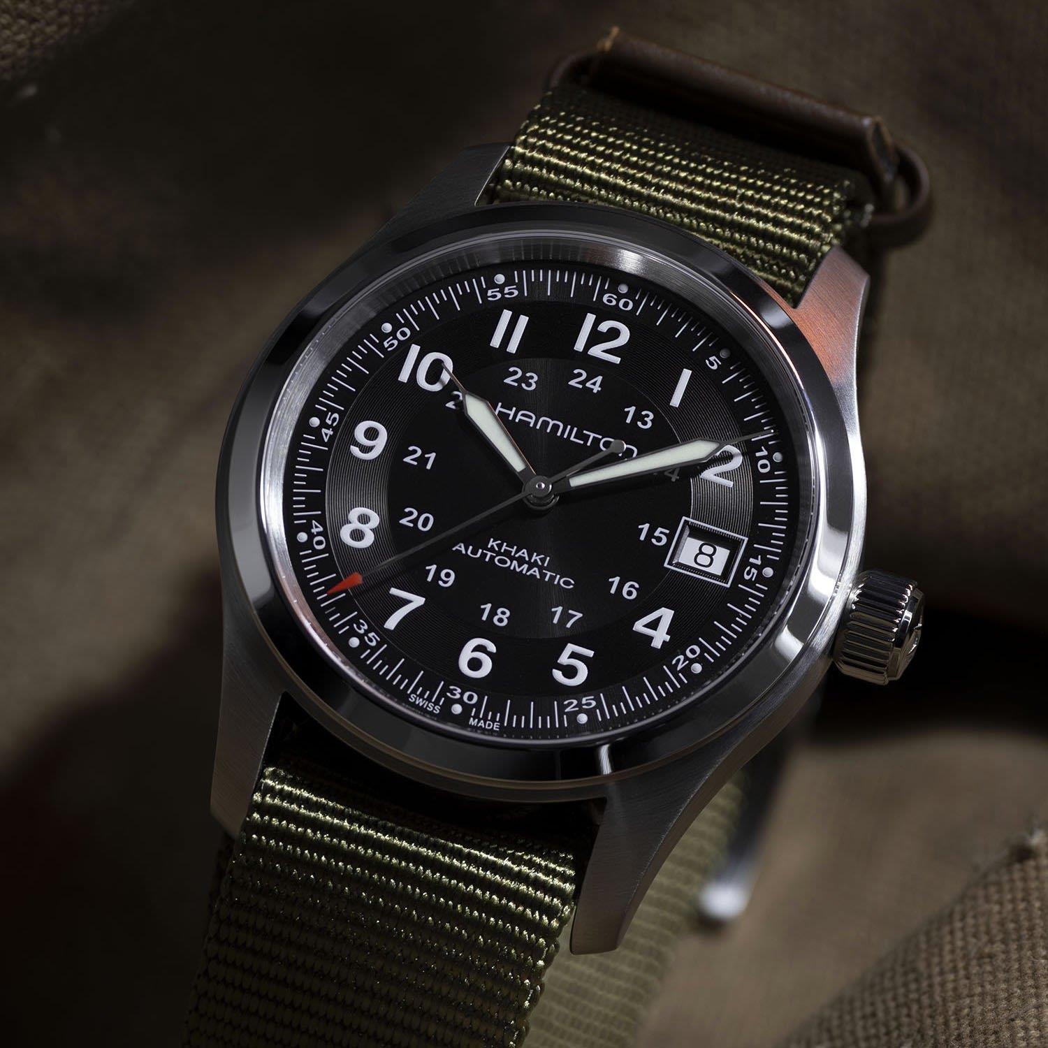 Hamilton Khaki Field Call Of Duty Black Ops 7 H70475930 Limited Edition Erkek Kol Saati