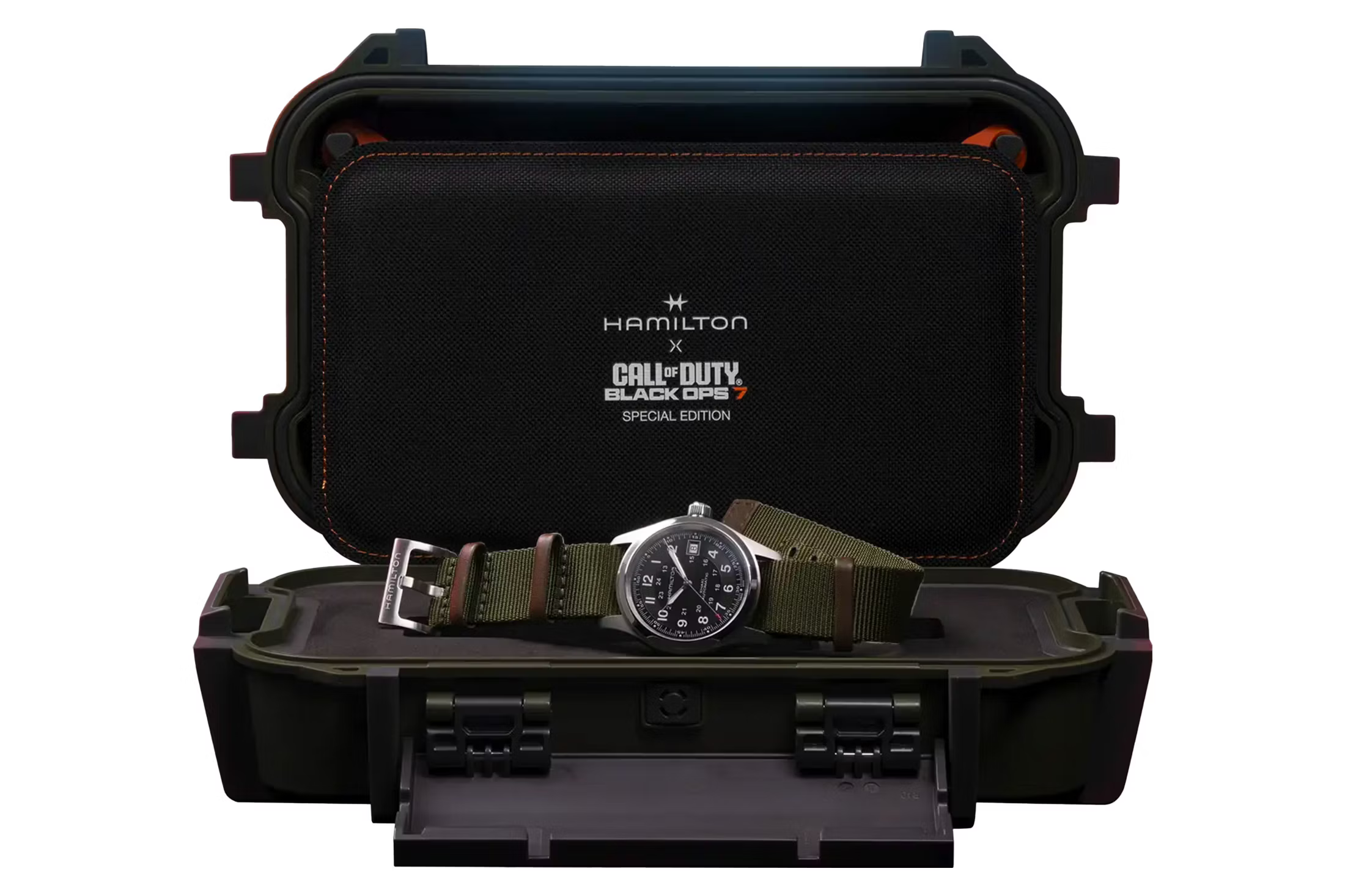 Hamilton Khaki Field Call Of Duty Black Ops 7 H70475930 Limited Edition Erkek Kol Saati
