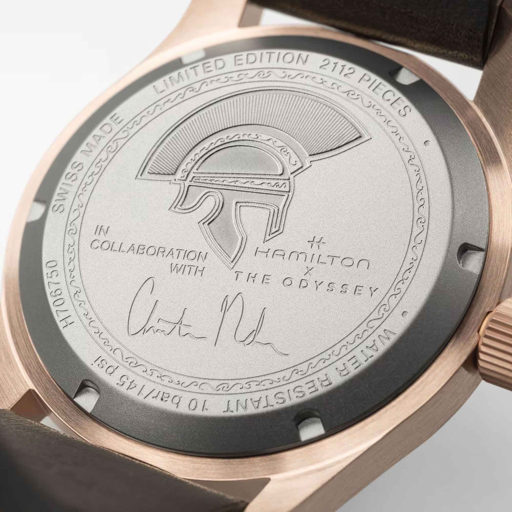 Hamilton H70675530 Khaki Field The Odyssey Limited Edition Erkek Kol Saati