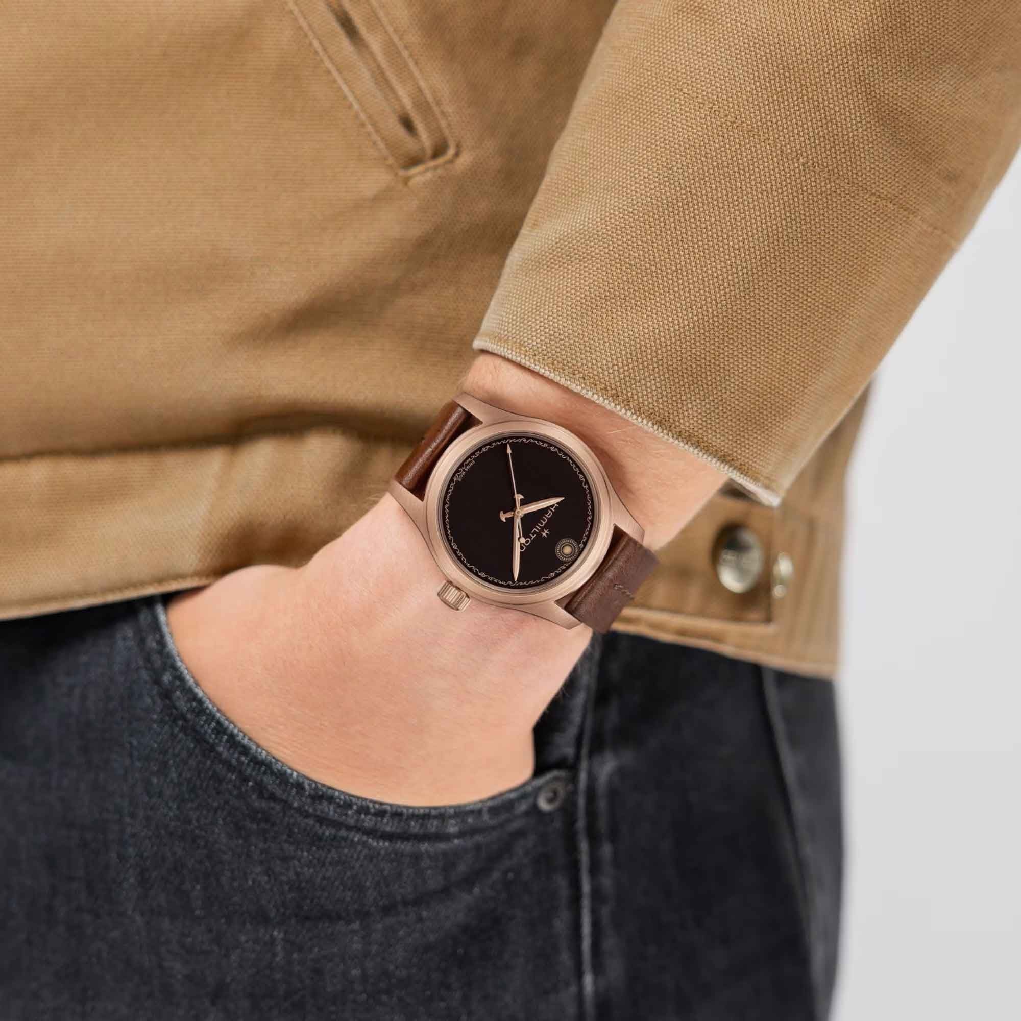 Hamilton H70675530 Khaki Field The Odyssey Limited Edition Erkek Kol Saati