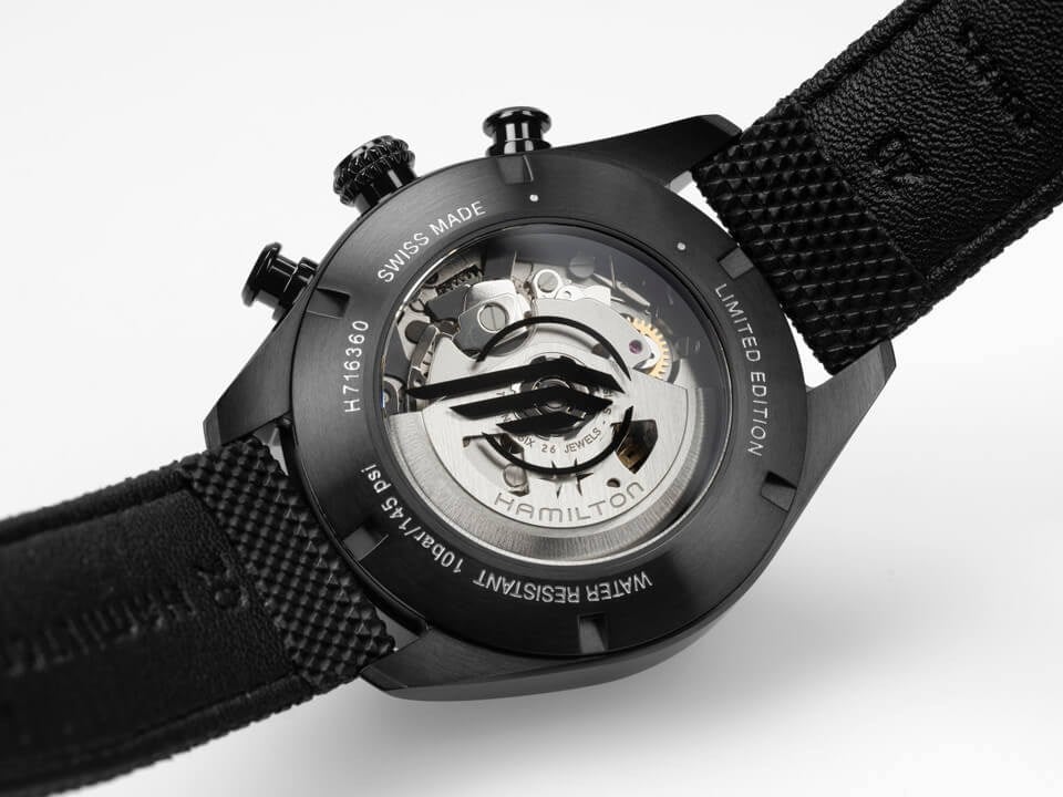 Hamilton Khaki Field Auto Chrono Resident Evil Requiem H71636330 Erkek Kol Saati