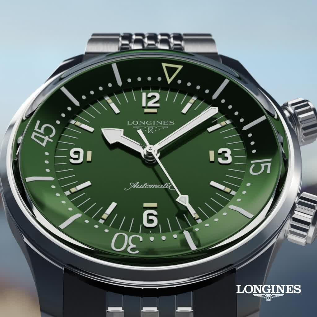 Longines Heritage Legend Diver L37644066 Erkek Kol Saati L3.764.4.06.6