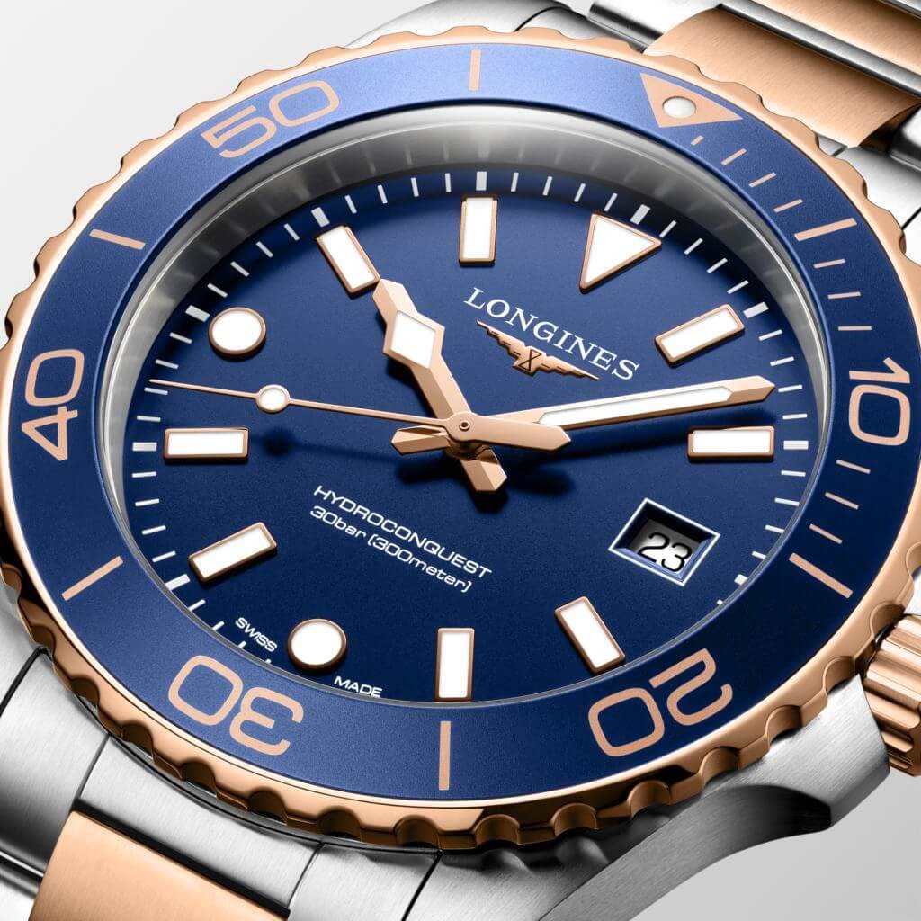 Longines HydroConquest 42mm L37693987 Erkek Kol Saati L3.769.3.98.7