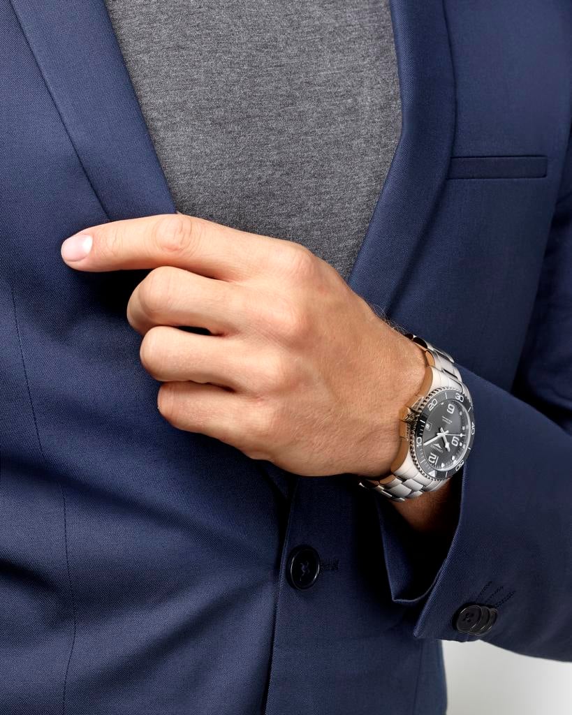 Longines Hydro Conquest L37824766 Erkek Kol Saati L3.782.4.76.6