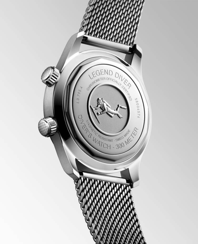 Longines Heritage Legend Diver 59 L37954599 Erkek Kol Saati L3.795.4.59.9