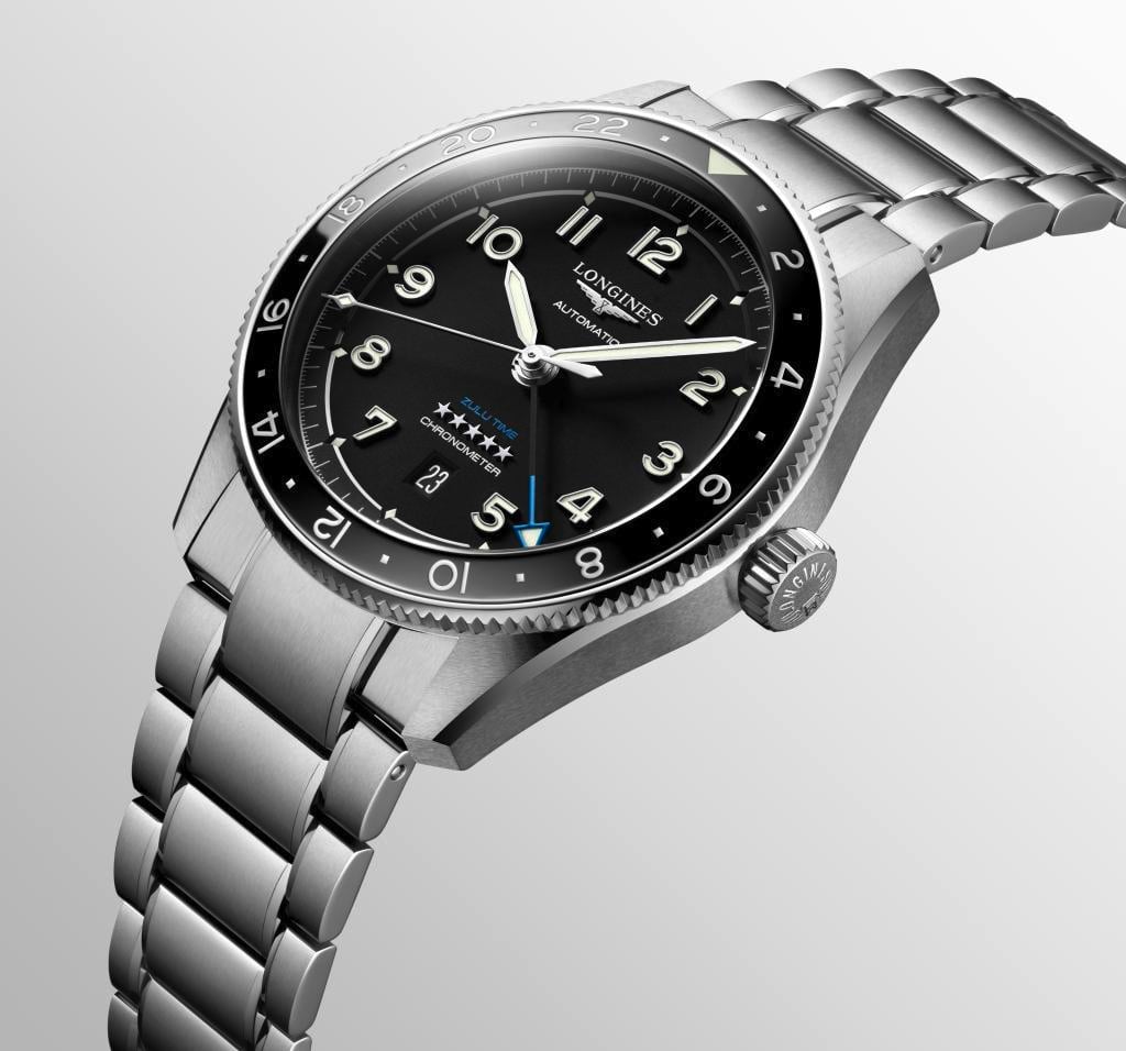 Longines Spirit Zulu Time L38124536 Erkek Kol Saati L3.812.4.53.6