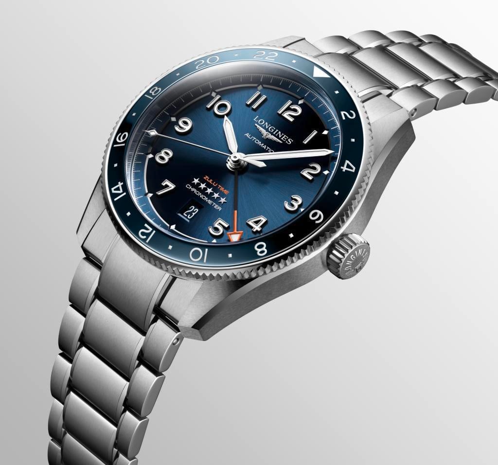 Longines Spirit Zulu Time L38124936 Erkek Kol Saati L3.812.4.93.6