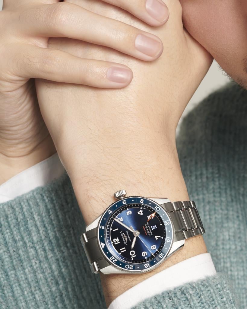 Longines Spirit Zulu Time L38124936 Erkek Kol Saati L3.812.4.93.6