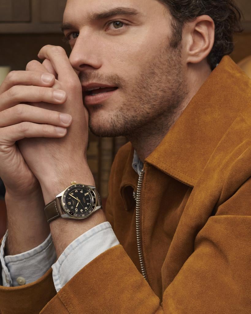 Longines Spirit Zulu Time L38125532 Erkek Kol Saati L3.812.5.53.2