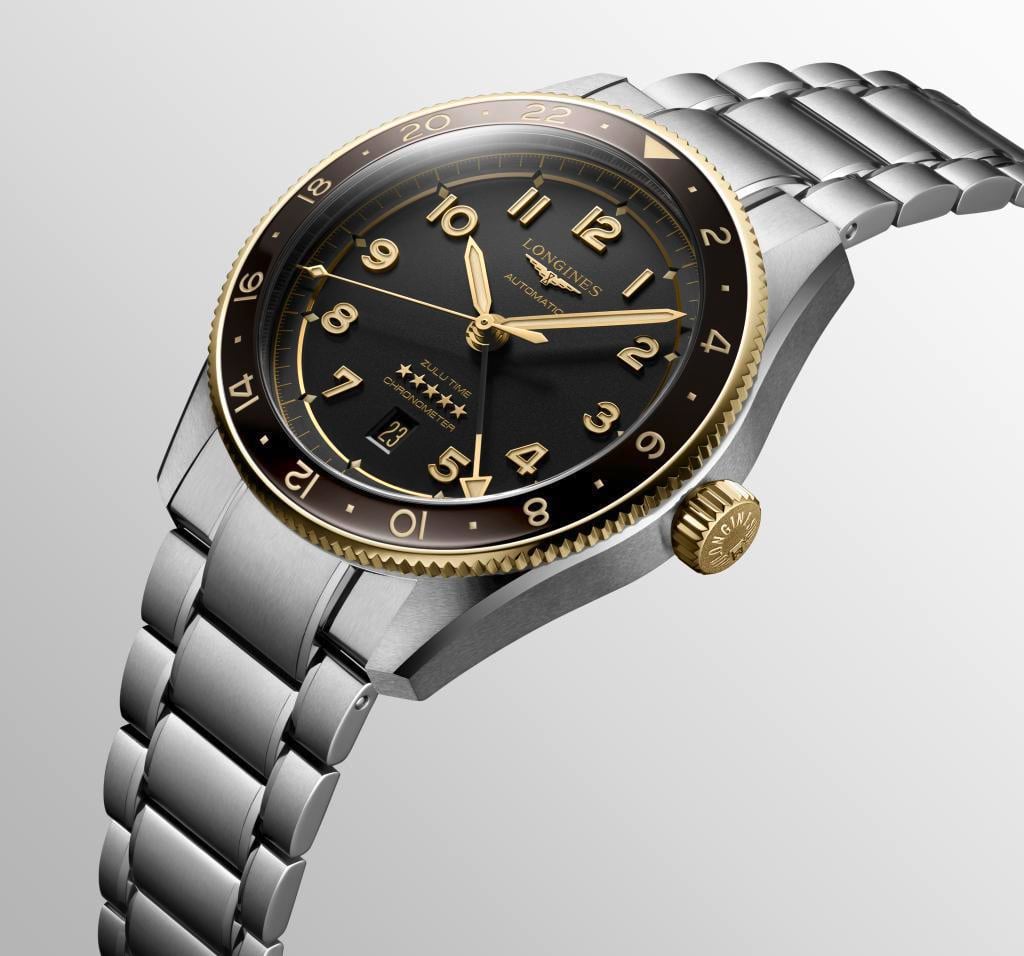 Longines Spirit Zulu Time L38125536 Erkek Kol Saati L3.812.5.53.6