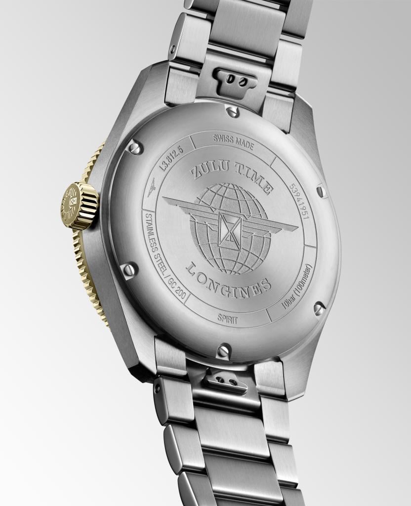 Longines Spirit Zulu Time L38125536 Erkek Kol Saati L3.812.5.53.6