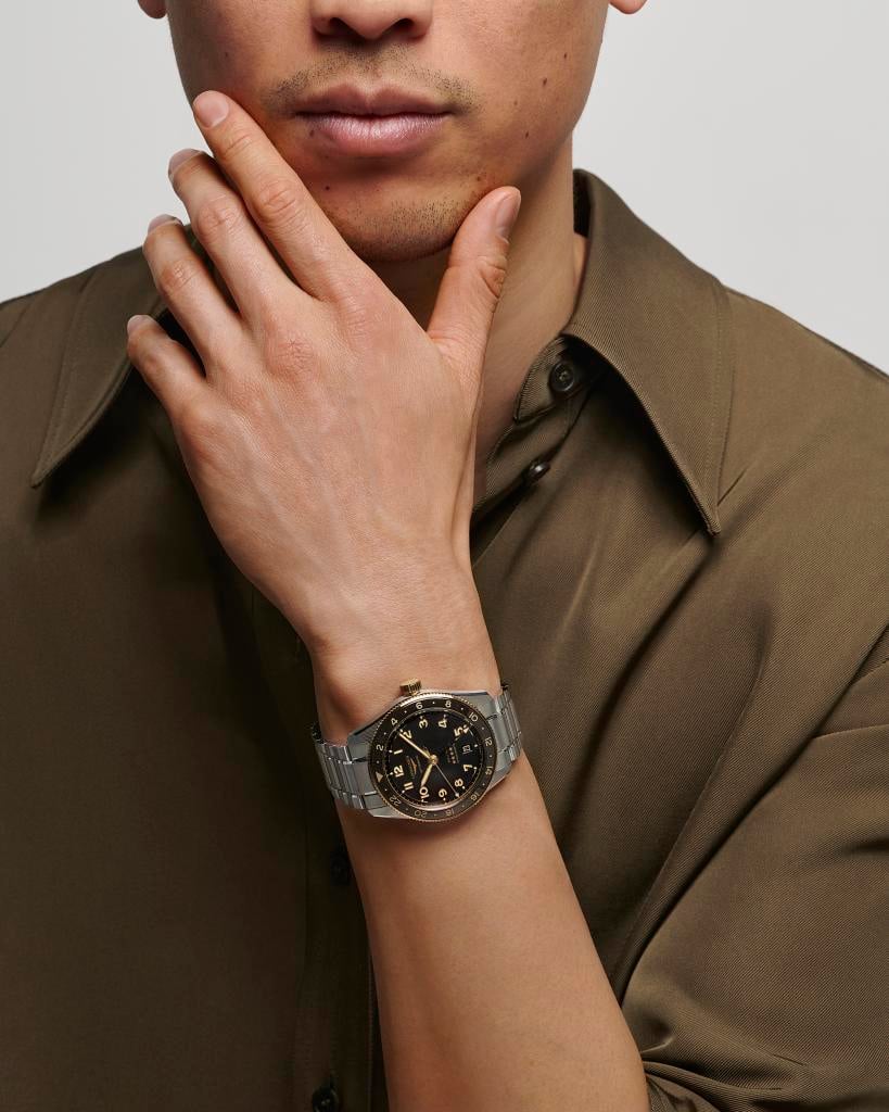 Longines Spirit Zulu Time L38125536 Erkek Kol Saati L3.812.5.53.6