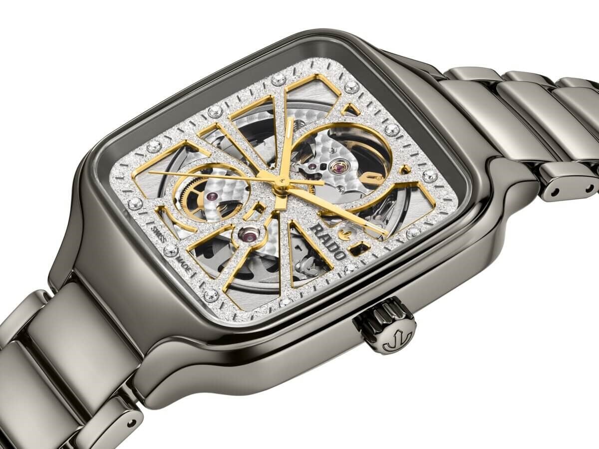 Rado True Square Open Heart Sparkling R27083722 Erkek Kol Saati