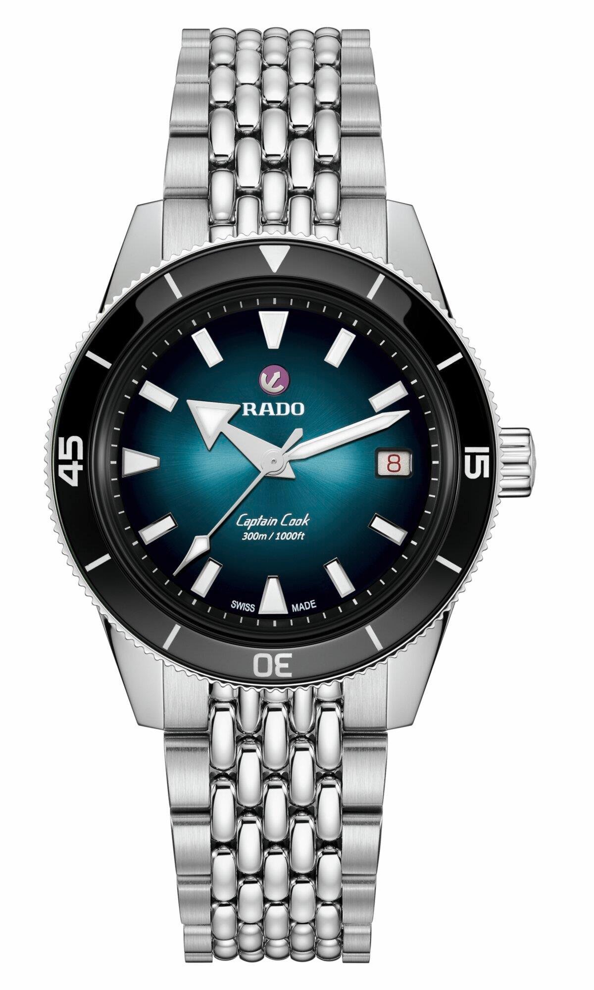 Rado Captain Cook 39mm R32223213 Erkek Kol Saati