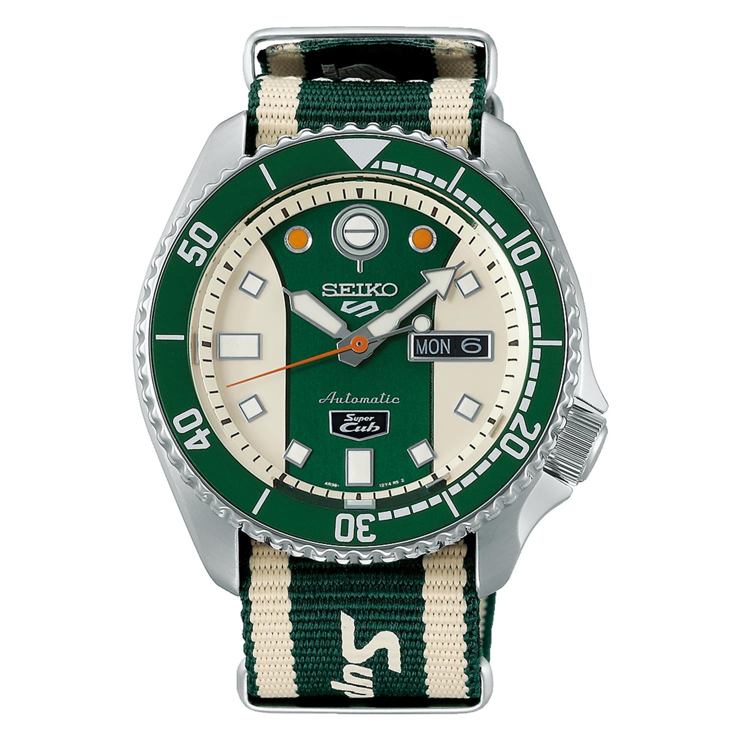 Seiko 5 Honda Super Cub Limited Edition SRPJ49K Kol Saati