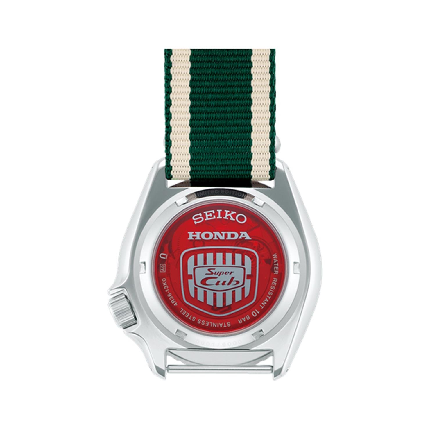 Seiko 5 Honda Super Cub Limited Edition SRPJ49K Kol Saati