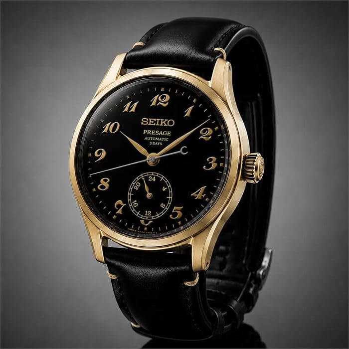 Seiko HCC006J1 Presage Classic Craftsmanship Urushi Dial Erkek Kol Saati HCC006J