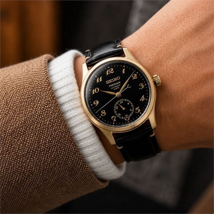 Seiko HCC006J1 Presage Classic Craftsmanship Urushi Dial Erkek Kol Saati HCC006J